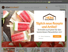 Tablet Screenshot of heimgourmet.com